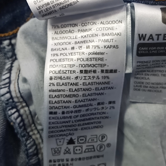 Levi's Classic Boot Mid-Rise Blue Jeans Size 6M - Picture 16 of 16